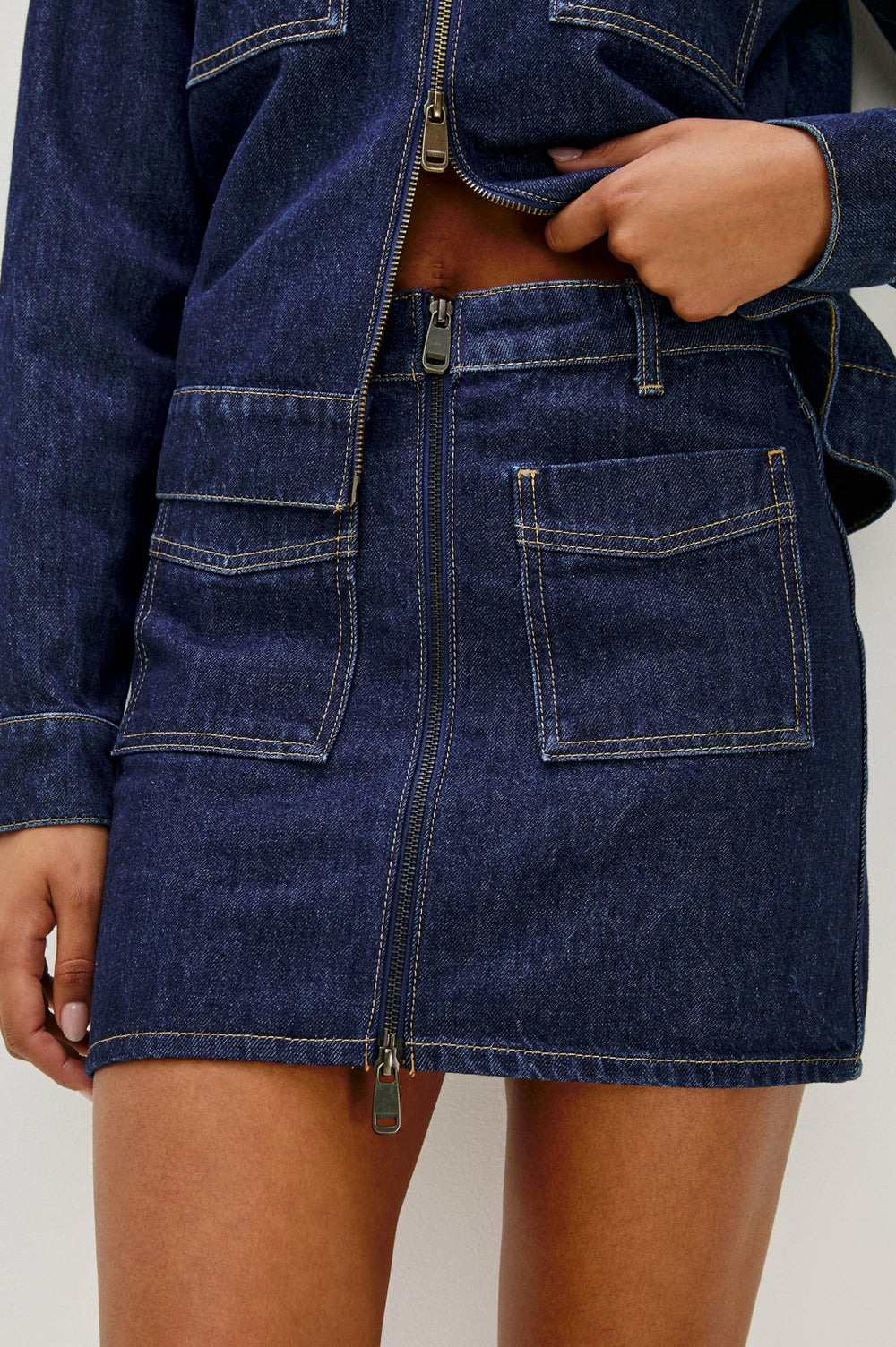 FALLBROOK SKIRT - DEEP INDIGO| Rails US