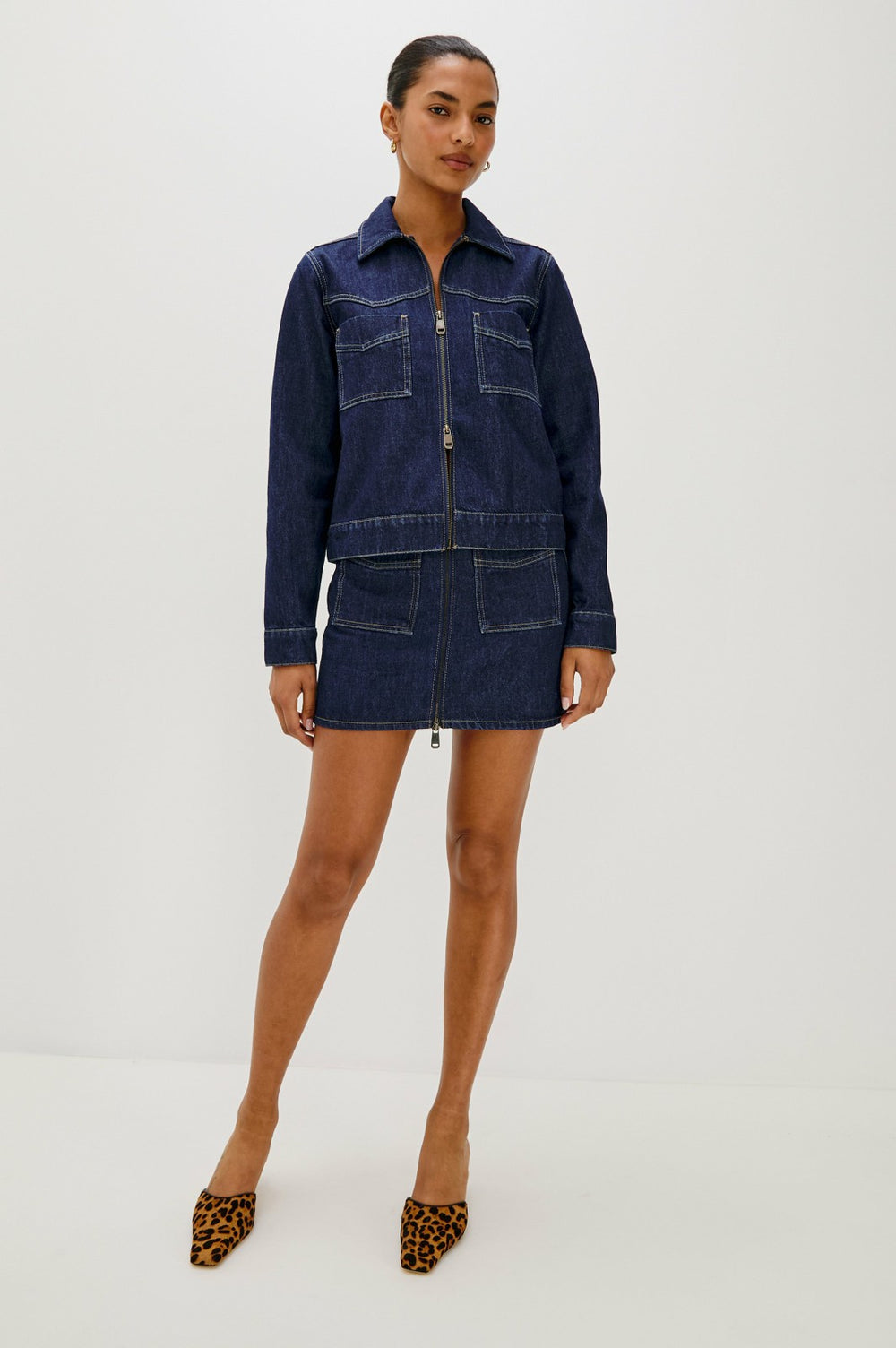 FALLBROOK SKIRT - DEEP INDIGO| Rails US