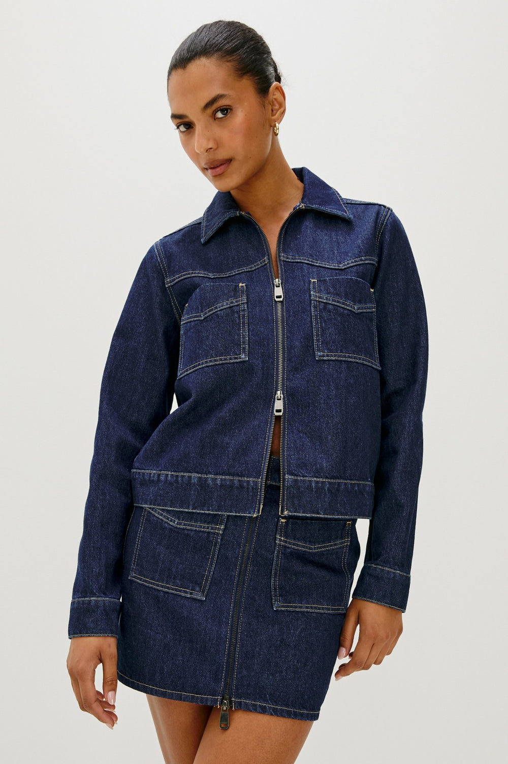 TRABUCO JACKET - DEEP INDIGO| Rails near me