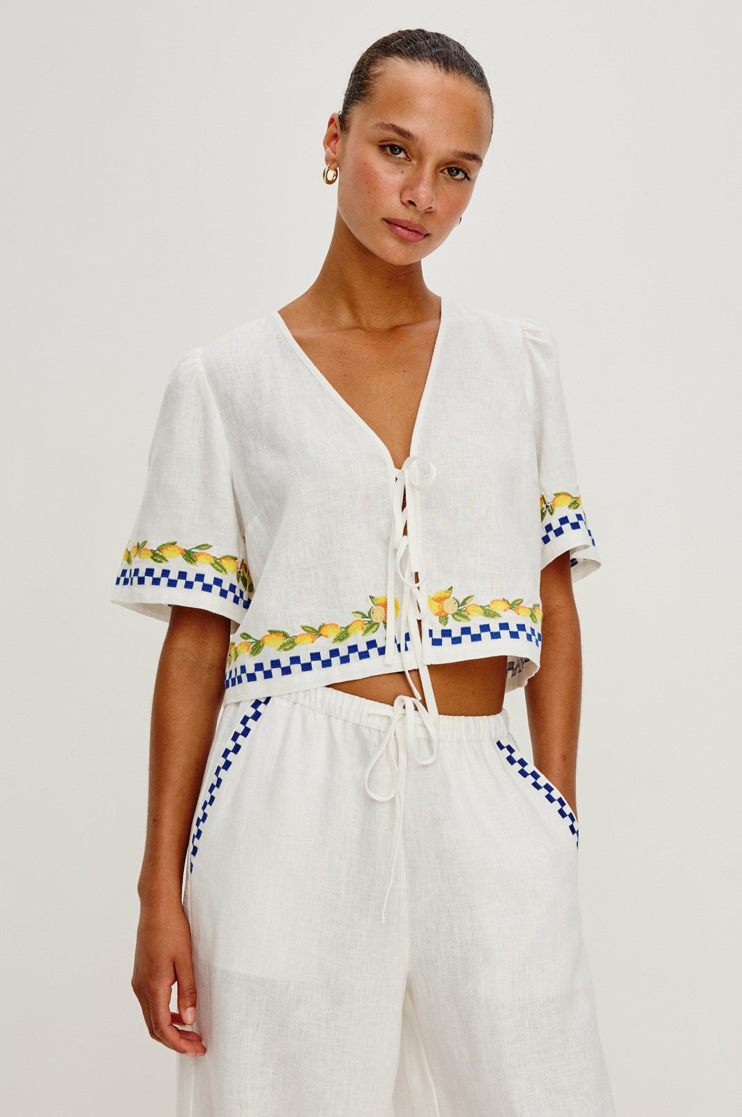 GIADZY X RAILS PARI TOP - SORRENTO EMBROIDERY| Rails near me