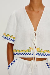 GIADZY X RAILS PARI TOP - SORRENTO EMBROIDERY| Rails near me