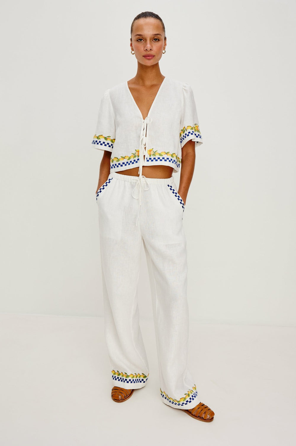 GIADZY X RAILS PARI TOP - SORRENTO EMBROIDERY| Rails near me