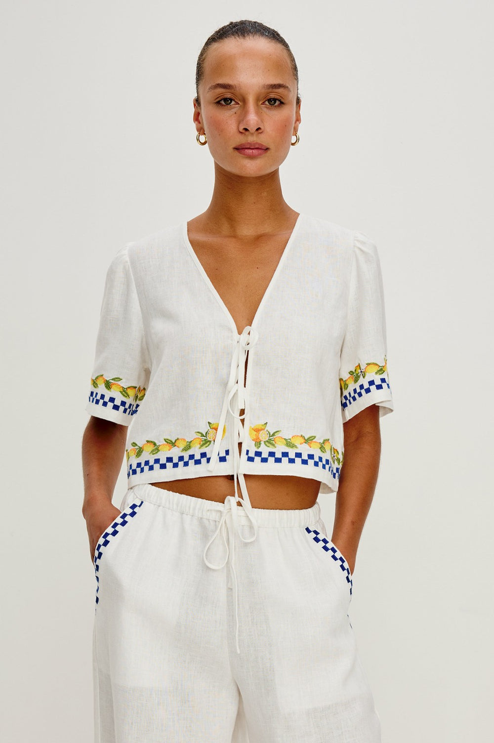 GIADZY X RAILS PARI TOP - SORRENTO EMBROIDERY| Rails near me