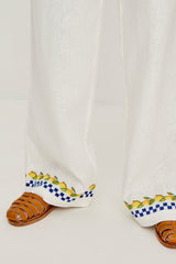 GIADZY X RAILS ROSITA PANT - SORRENTO EMBROIDERY| Rails online
