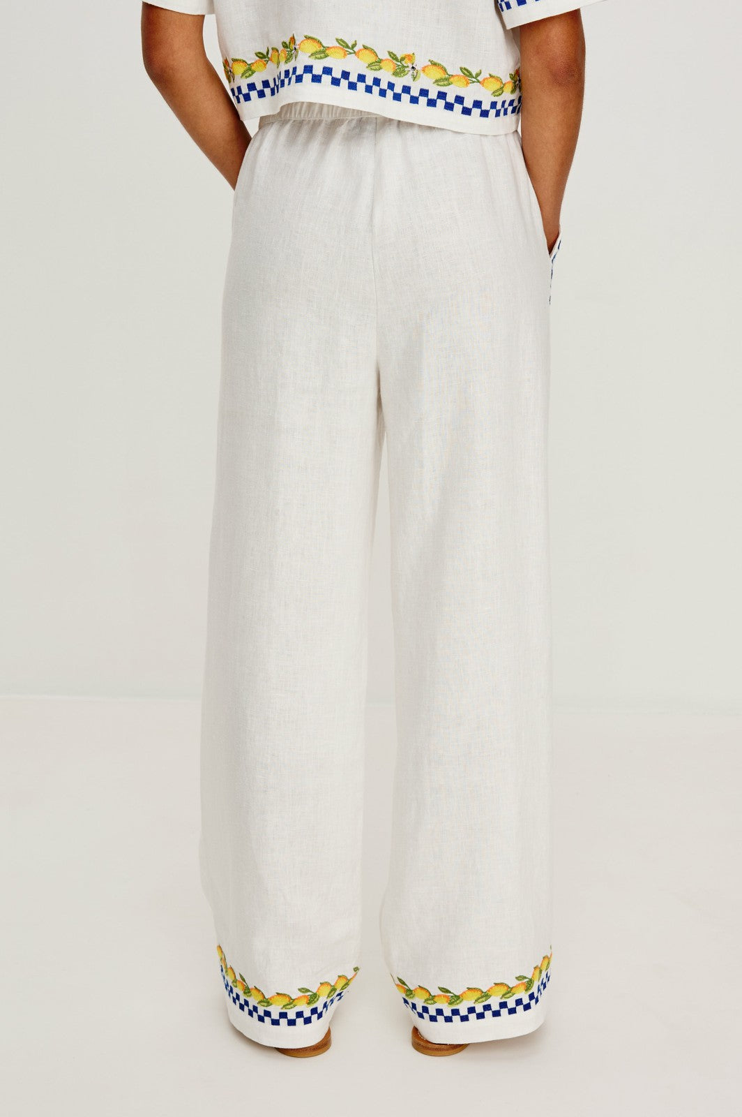 GIADZY X RAILS ROSITA PANT - SORRENTO EMBROIDERY| Rails online