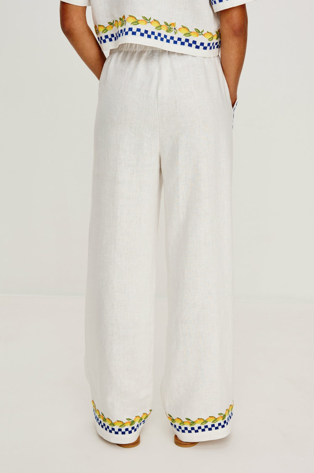 GIADZY X RAILS ROSITA PANT - SORRENTO EMBROIDERY| Rails online
