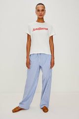 GIADZY X RAILS CLASSIC CREW NECK T-SHIRT - ANDIAMO| Rails US