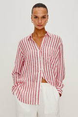 GIADZY X RAILS GIADA SHIRT  - RAVELLO STRIPE| Rails for sale