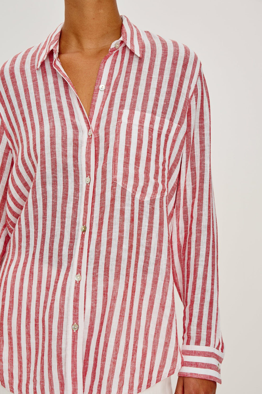 GIADZY X RAILS GIADA SHIRT  - RAVELLO STRIPE| Rails for sale
