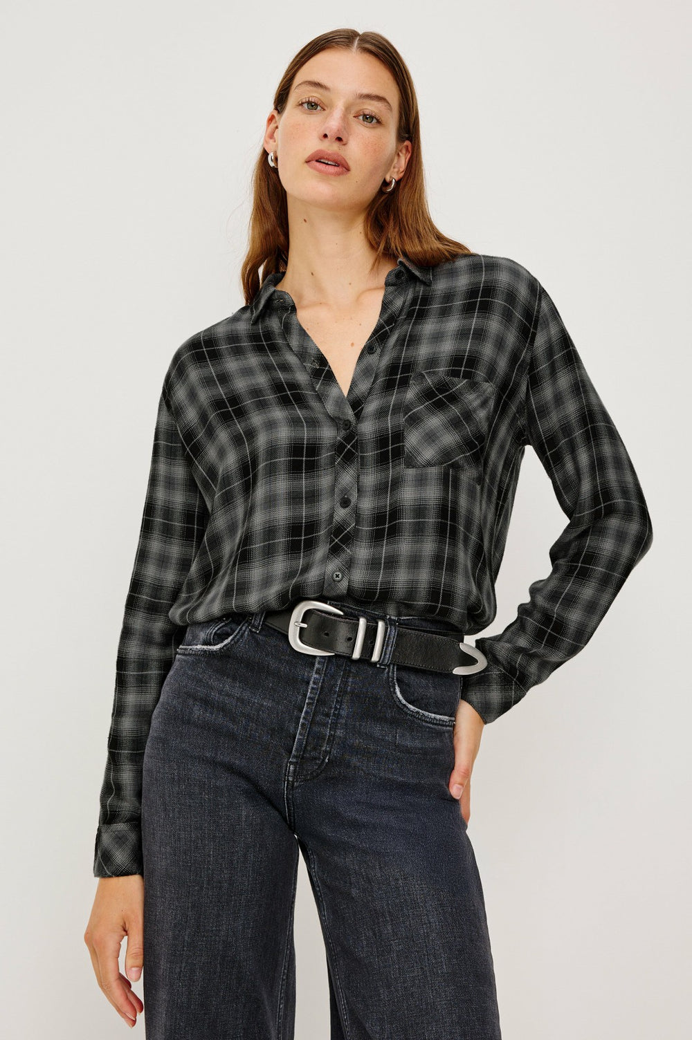 HUNTER SHIRT - CHARCOAL TWILIGHT| Rails online