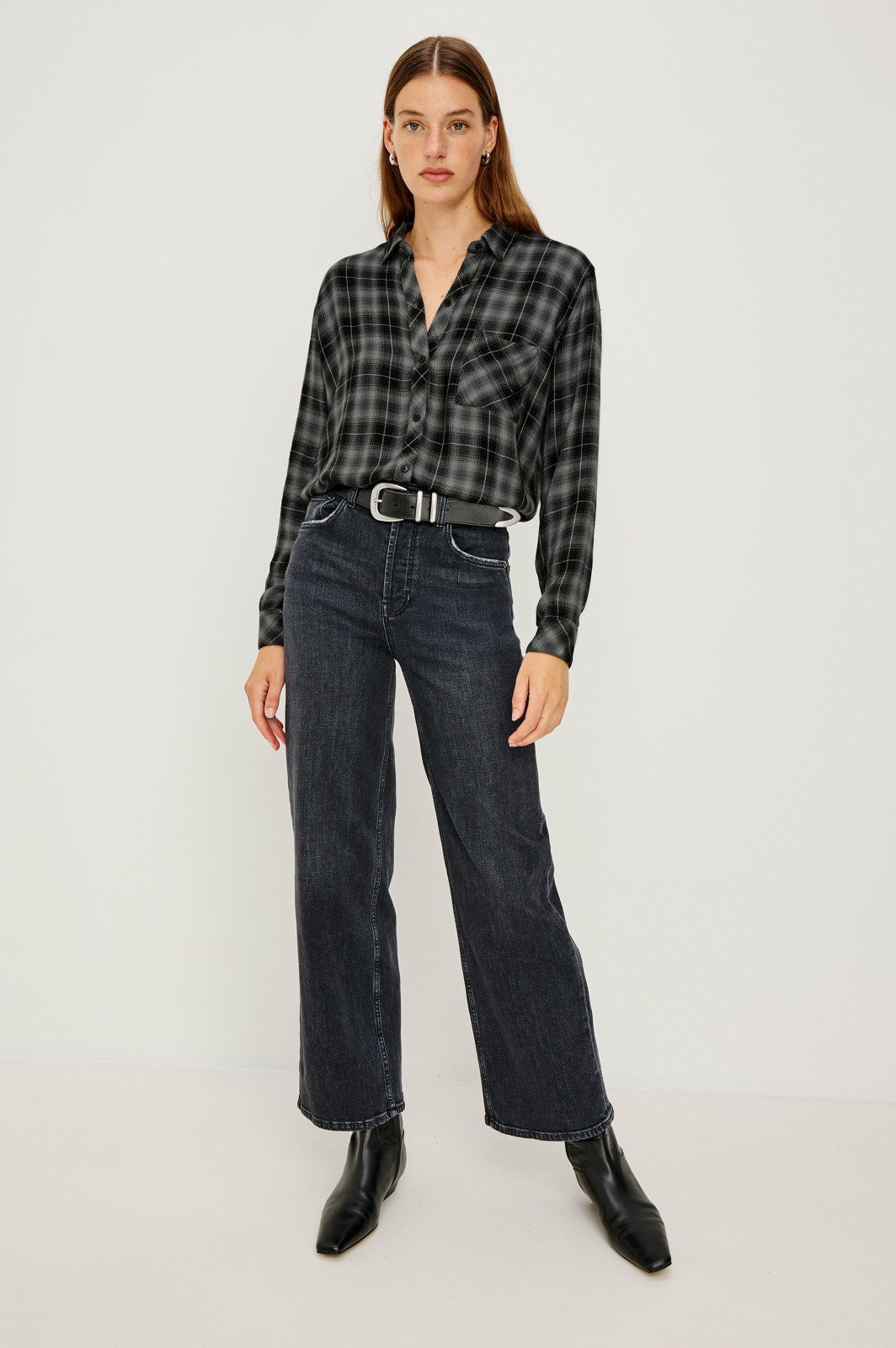 HUNTER SHIRT - CHARCOAL TWILIGHT| Rails online