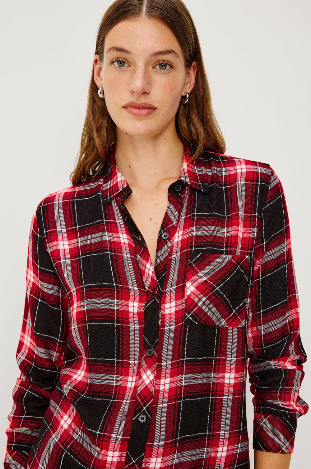 HUNTER SHIRT - BLACK CANDY WHITE| Rails near me