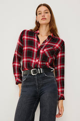 HUNTER SHIRT - BLACK CANDY WHITE| Rails near me