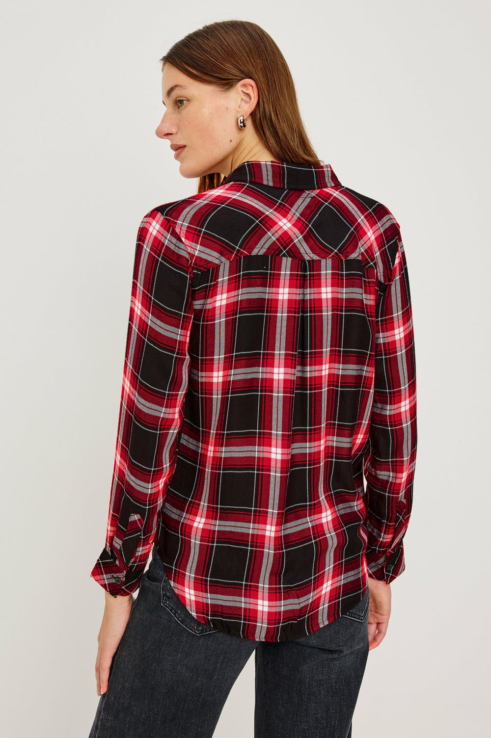 HUNTER SHIRT - BLACK CANDY WHITE| Rails near me